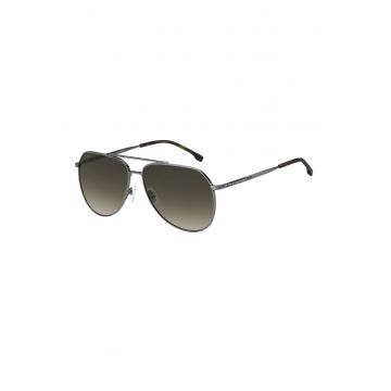 Ochelari de soare aviator - Argintiu inchis