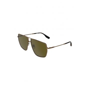 Ochelari de soare aviator cu logo discret