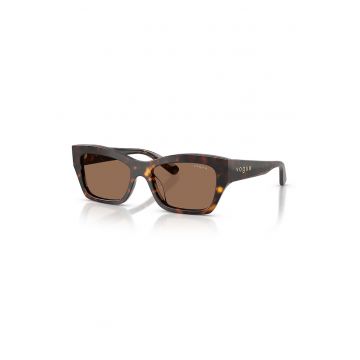 Ochelari de soare butterfly cu lentile in degrade - Maro/Galben