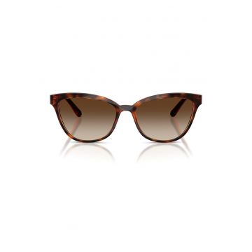 Ochelari de soare butterfly cu lentile in degrade - Maro inchis/Maro scortisoara