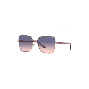 Ochelari de soare butterfly cu lentile in degrade - Violet deschis