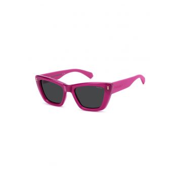 Ochelari de soare cat-eye cu lentile polarizate - Roz fandango