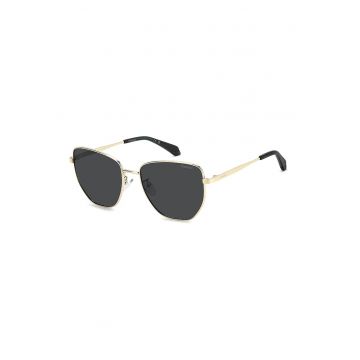 Ochelari de soare cat-eye polarizati - Auriu/Negru