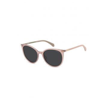 Ochelari de soare cat-eye polarizati - Roz somon