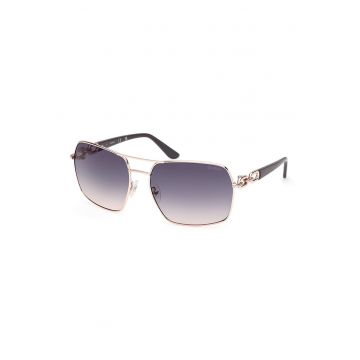 Ochelari de soare cu lentile degrade - Auriu/Gri