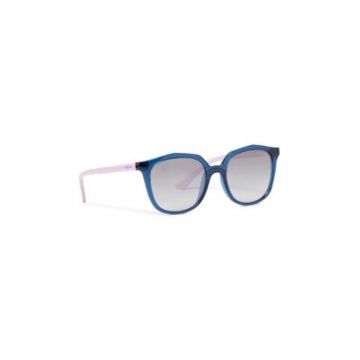 Ochelari de soare dama -  Plastic - albastru/roz