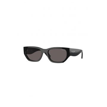 Ochelari de soare dreptunghiulari - Negru