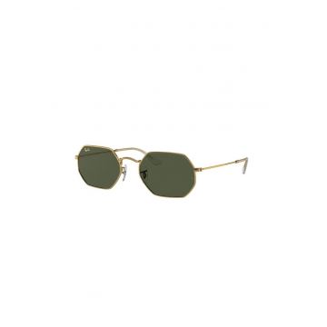 Ochelari de soare hexagonali unisex - Auriu