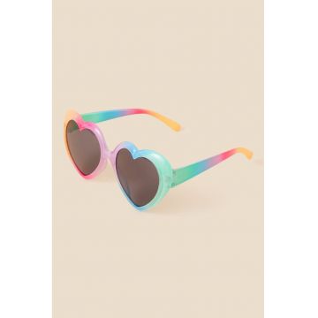 Ochelari de soare in forma de inima - Multicolor