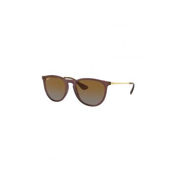 Ochelari de soare pantos unisex Erika - Auriu/Maro