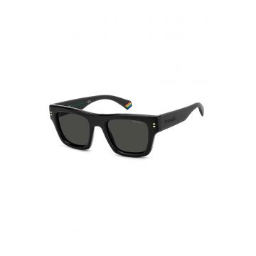 Ochelari de soare patrati - Auriu/Negru