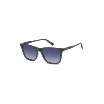 Ochelari de soare patrati cu lentile polarizate - Negru stins