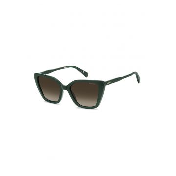Ochelari de soare patrati - Verde inchis