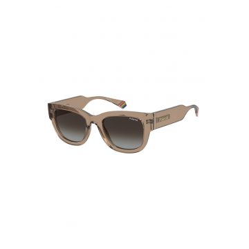 Ochelari de soare polarizati cu lentile in degrade - Maro camel