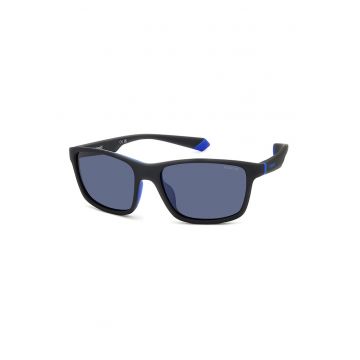 Ochelari de soare polarizati cu lentile uni - Bleumarin