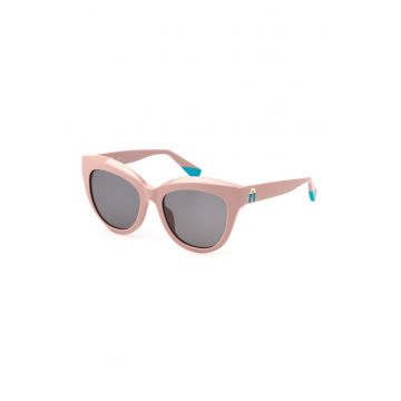 Ochelari de soare -  SFU780-540816 - Gri roz - ø 54 mm - protectie UV400 - material lentile policarbonat - material rama acetat - include carcasa de marca