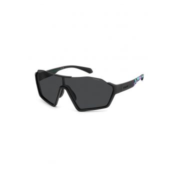 Ochelari de soare shield polarizati - Negru/Violet