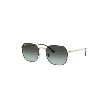 Ochelari de soare unisex cu lentile in degrade - Auriu