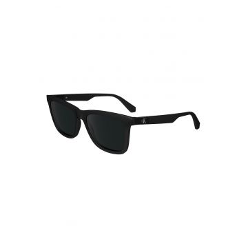 Ochelari de soare unisex dreptunghiulari - Negru