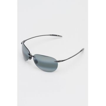 Ochelari de soare unisex polarizati Sugar Beach - Argintiu inchis
