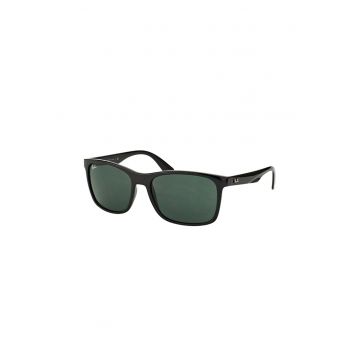 Ochelari de soare wayfarer cu model unisex - Negru