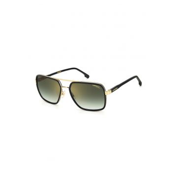 Ochelari de soare aviator polarizati - Auriu/Negru