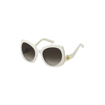 Ochelari de soare butterfly - Auriu/Alb murdar