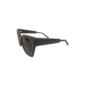 Ochelari de soare butterfly cu lentile in degrade - Gri carbune/Gri inchis