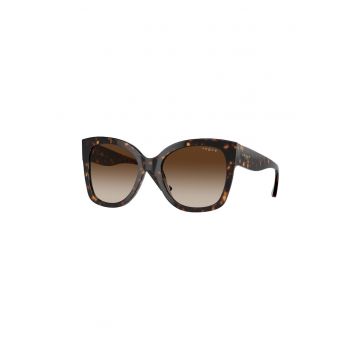 Ochelari de soare butterfly cu lentile in degrade - Maro