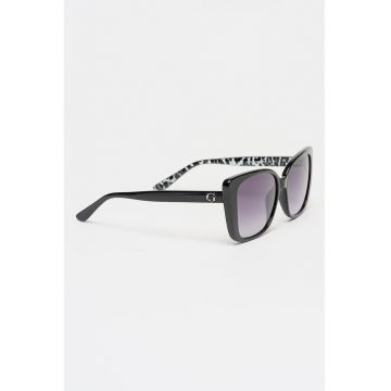 Ochelari de soare butterfly cu lentile in degrade - Negru