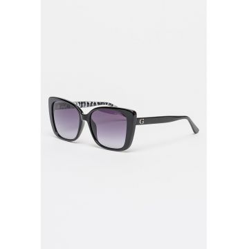 Ochelari de soare butterfly cu lentile in degrade - Negru