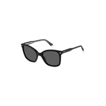 Ochelari de soare butterfly polarizati - Negru/Gri inchis