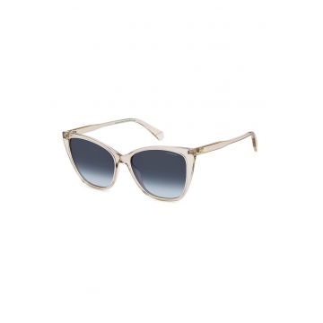 Ochelari de soare cat-eye - Portocaliu pal