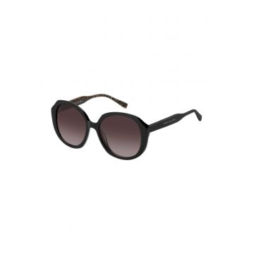 Ochelari de soare  cu lentile in degrade - Negru stins