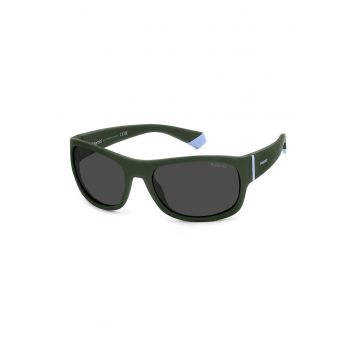 Ochelari de soare dreptunghiulari - Verde feriga