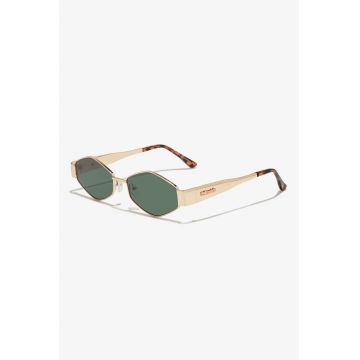 Ochelari de soare hexagonali unisex - Auriu