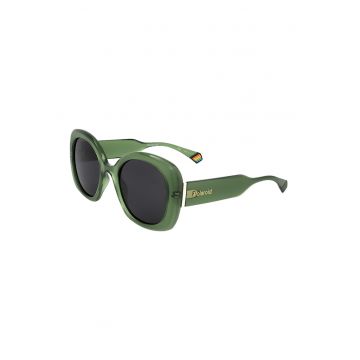 Ochelari de soare ovali cu lentile polarizat - Verde feriga