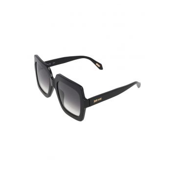 Ochelari de soare patrati cu lentile in degrade - Negru - Negru