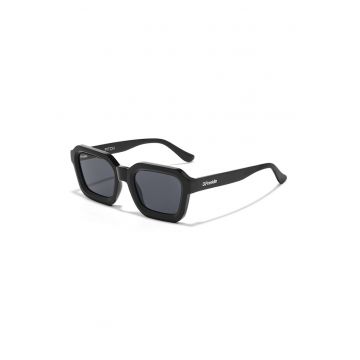 Ochelari de soare patrati unisex - Negru