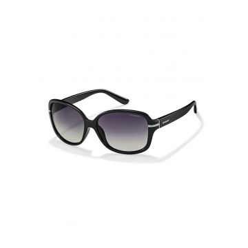 Ochelari de soare polarizati cu lentile in degrade - Negru/Violet