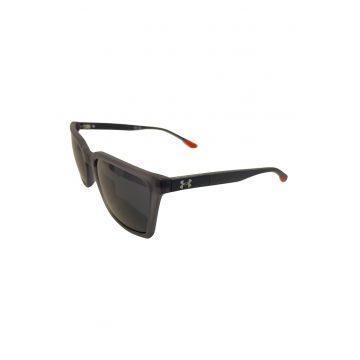 Ochelari de soare unisex cu lentile uni Sportate - Gri grafit
