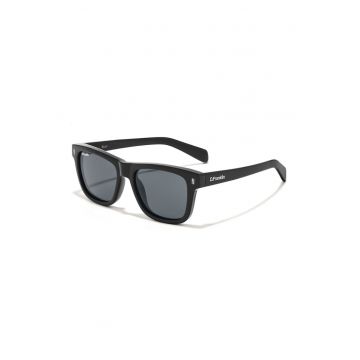 Ochelari de soare wayfarer unisex cu lentile polarizate - Negru