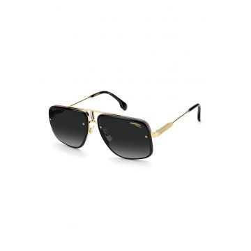 Ochelari de soare aviator unisex - Auriu