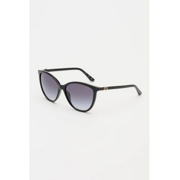Ochelari de soare cat-eye - Negru
