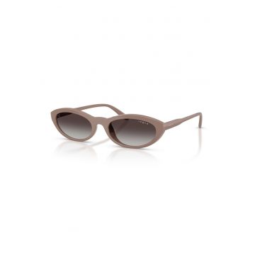 Ochelari de soare cu lentile ovale - Maro taupe