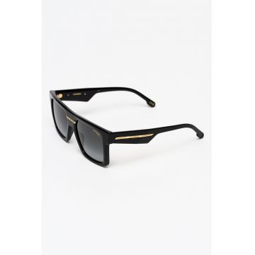 Ochelari de soare patrati cu lentile in degrade - Negru