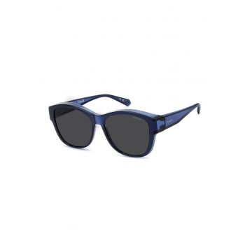 Ochelari de soare unisex polarizati - Gri inchis