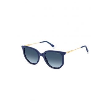 Ochelari de soare cat-eye cu lentile polarizate - Albastru inchis
