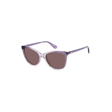 Ochelari de soare cat-eye cu lentile polarizate - Lila
