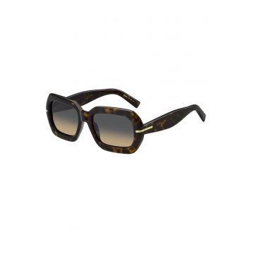 Ochelari de soare cu model tortoise - Maro inchis/Maro camel